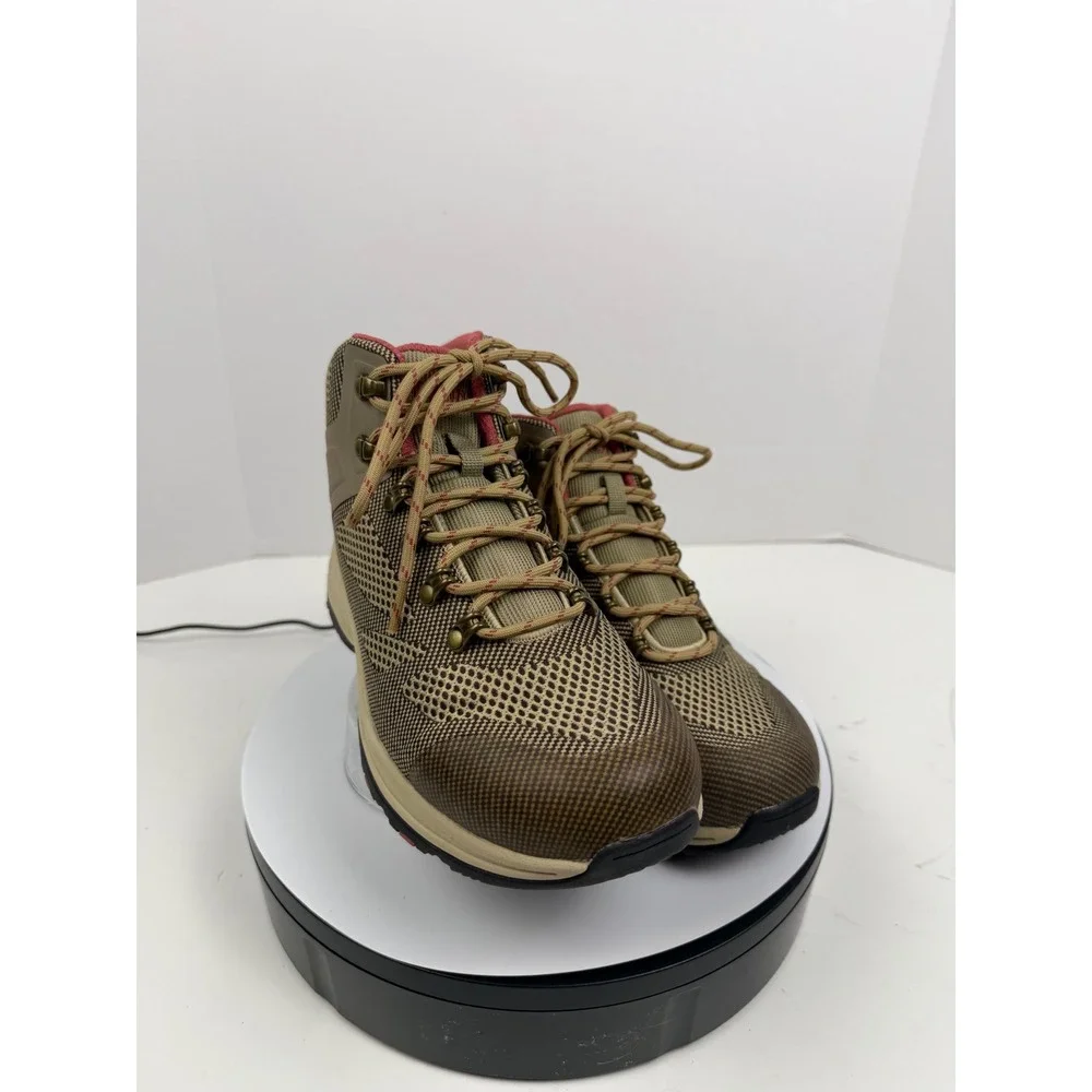 Propét Women's Orthopedic‎ Mid Hiking Boots Ankle Support Brown Pink 7.5 M (B)